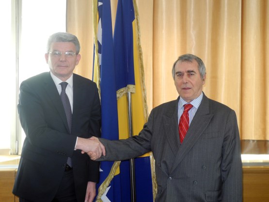Предсједавајући Представничког дома Парламентане скупштине БиХ Шефик Џаферовић разговарао с амбасадором Грчке у БиХ 